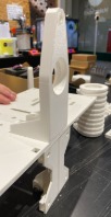 Placement of the chain support