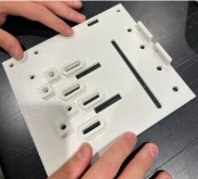 Main plates thin layers cut