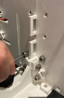Bolt the chain support to the main plates and the pillars