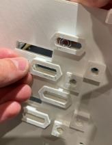 Nuts placement on the main plate