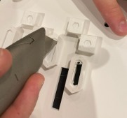 Main plates thin layers cutting process