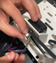 Tightening of the motor